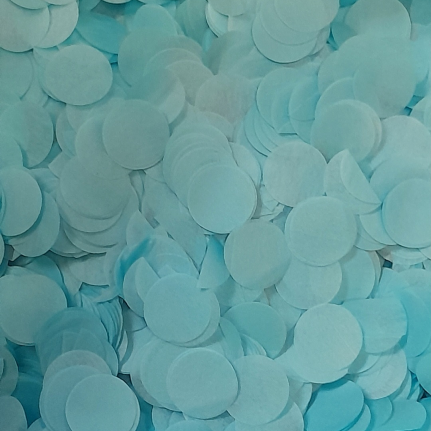 Biodegradable wedding confetti Baby Blue Tissue Paper Confetti Circles
