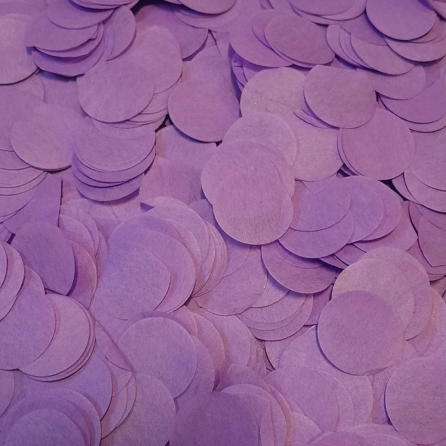 Biodegradable wedding confetti Lavender Tissue Paper Confetti Circles