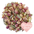 biodegradable flower petal wedding confetti Pink Rose Petals, Pink Rose Buds, Jasmine Buds and Sage