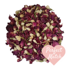 biodegradable flower petal wedding confetti dried Red Rose Petals and Jasime Buds.