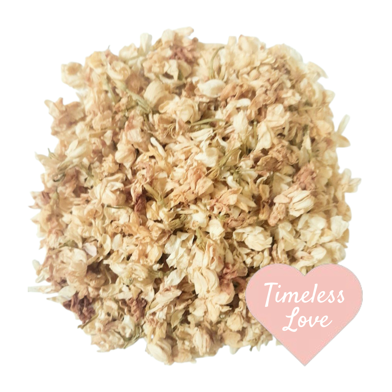 biodegradable wedding confetti. Dried Jasmine Petals, Jasmine Flowers and Jasmine Buds.