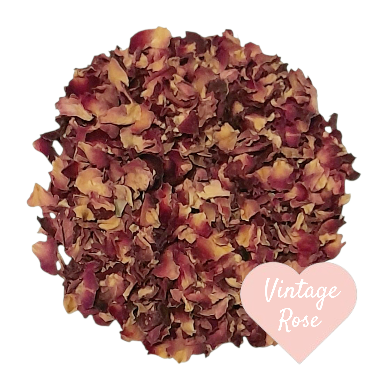 Vintage Rose Flower Petal Confetti, mall dried rose petals