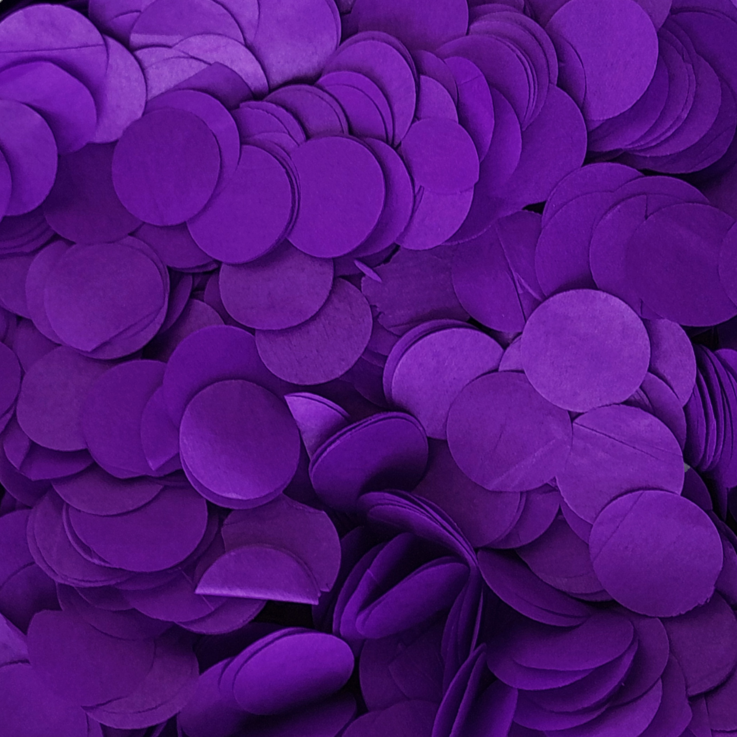 Biodegradable wedding confetti Purple Tissue Paper Confetti Circles