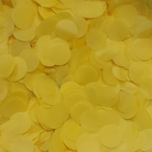 Biodegradable wedding confetti Yellow Tissue Paper Confetti Circles