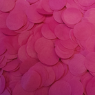 Fuchsia Hot Pink Tissue Paper Confetti Circles
