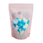 Blue and White Rice Paper Biodegradable Wedding Confetti Circles.