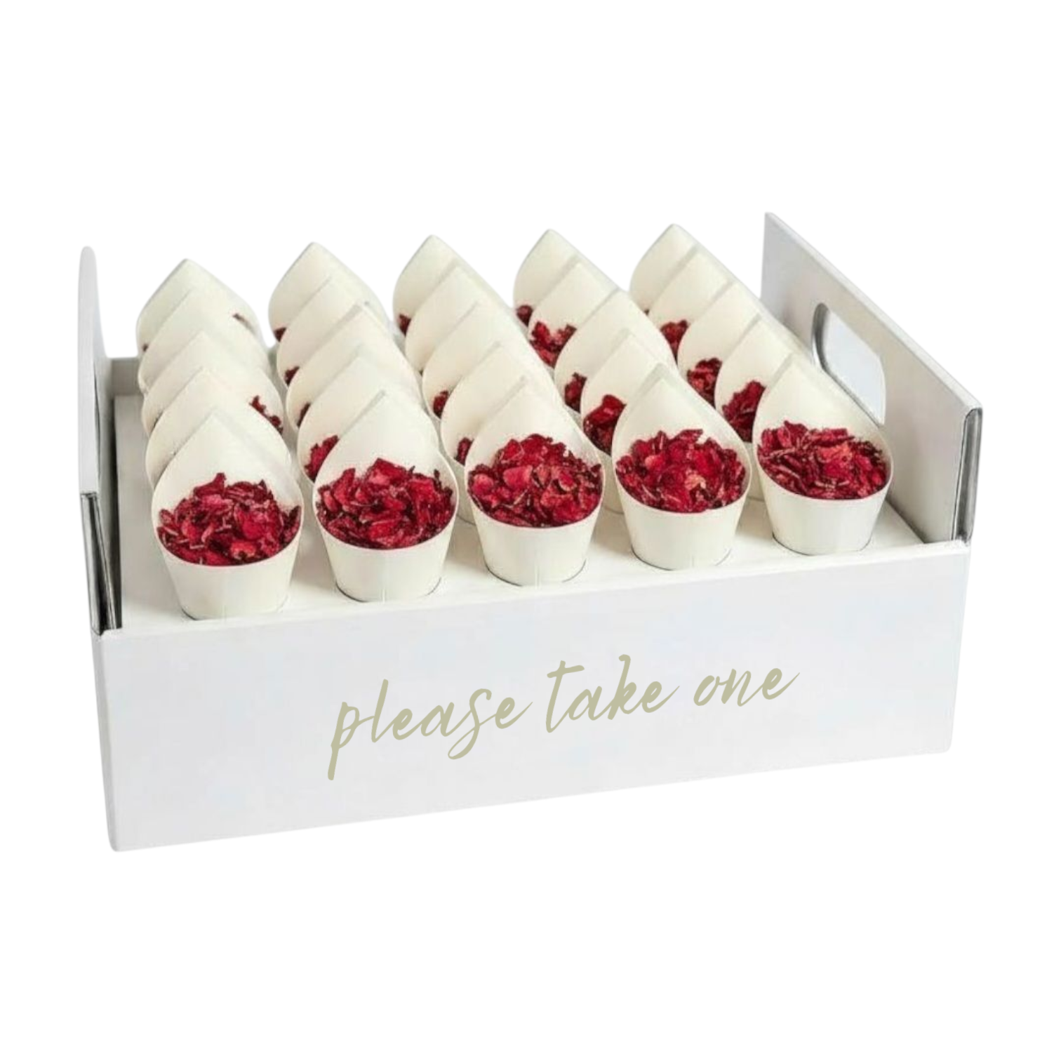 wedding Flower Petal Confetti Bundle (Confetti, Cones & Trays)