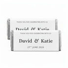 Personalised Wedding Favour Chocolate Bar Wrappers (Celebrating With Us)
