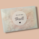 Wedding Confetti Bags & Sticker Set