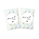 Wedding Favour Bags (Mint To Be) Sticker Set